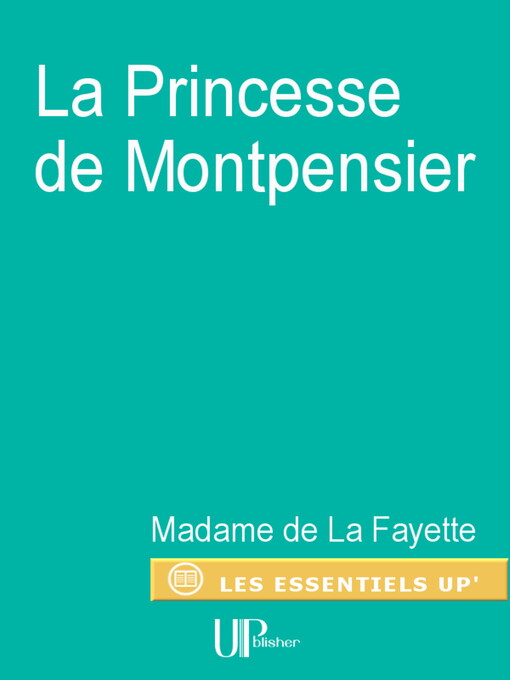 תמונה של  La Princesse de Montpensier
